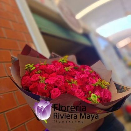 Bouquet 120  rosas Rosas