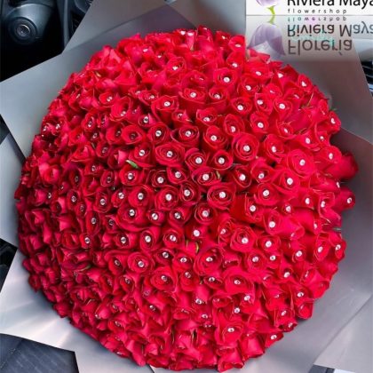 Bouquet 300  rosas Rosas