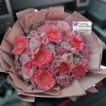 Bouquet rosas y roxanas