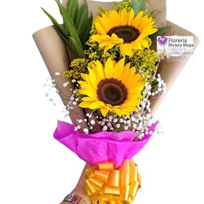 bouquet 2 girasoles